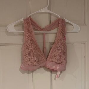 Victoria's Secret Pink Lace Racerback Bralette